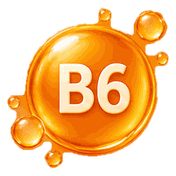 Illustration representing vitamin B6