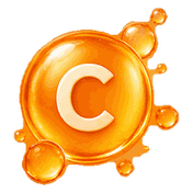 Illustration representing vitamin C